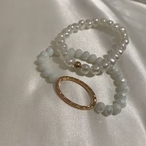 White bracelet